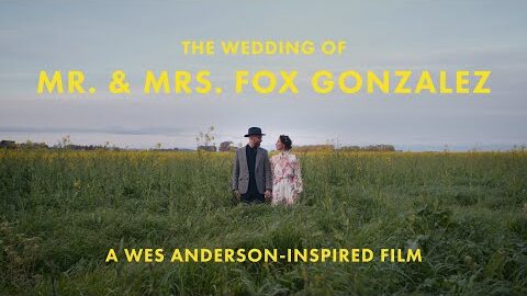 Wes Anderson-Inspired Wedding | The Wedding of Mr & Mrs Fox Gonzalez